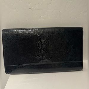 Yves Saint Laurent Patent Leather Belle de Jour Clutch